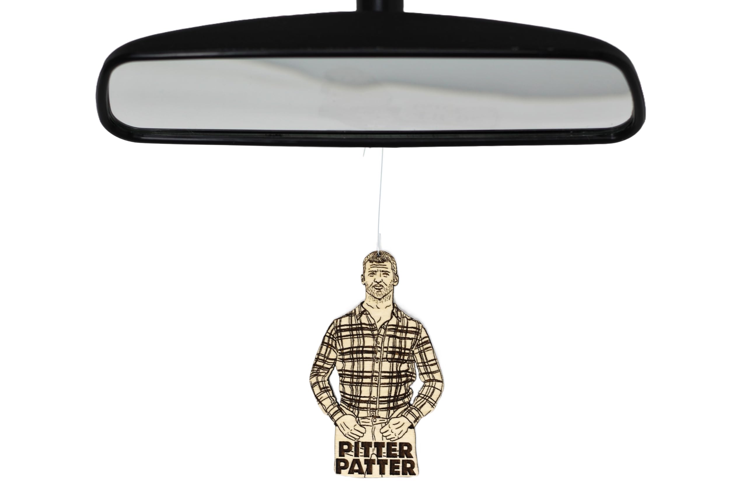 Three-and-a-half-by-two-inch Wayne Wood ornament