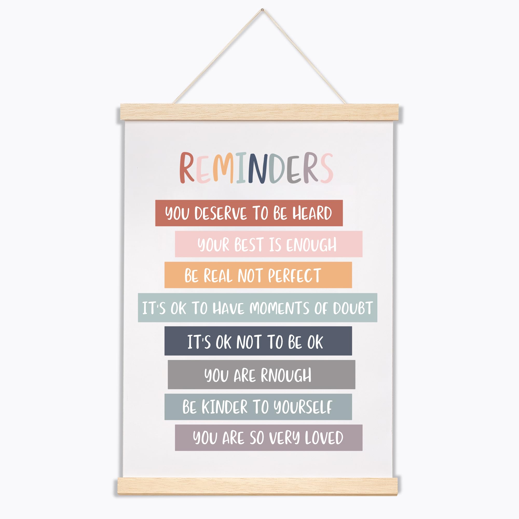 Positive Affirmations Poster classroom wall decor banner