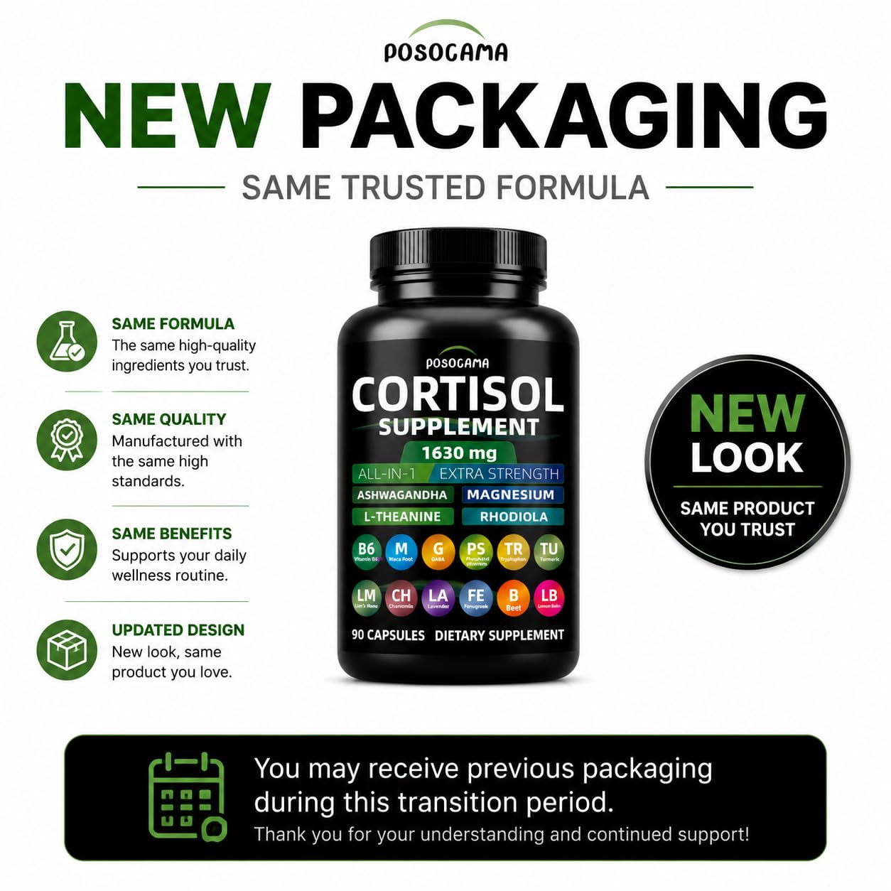 Daily wellness supplement for women and men