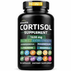 POSOCAMA cortisol support bottle 90 capsules