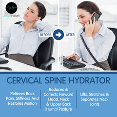 Neck pain relief device posture neck exerciser image
