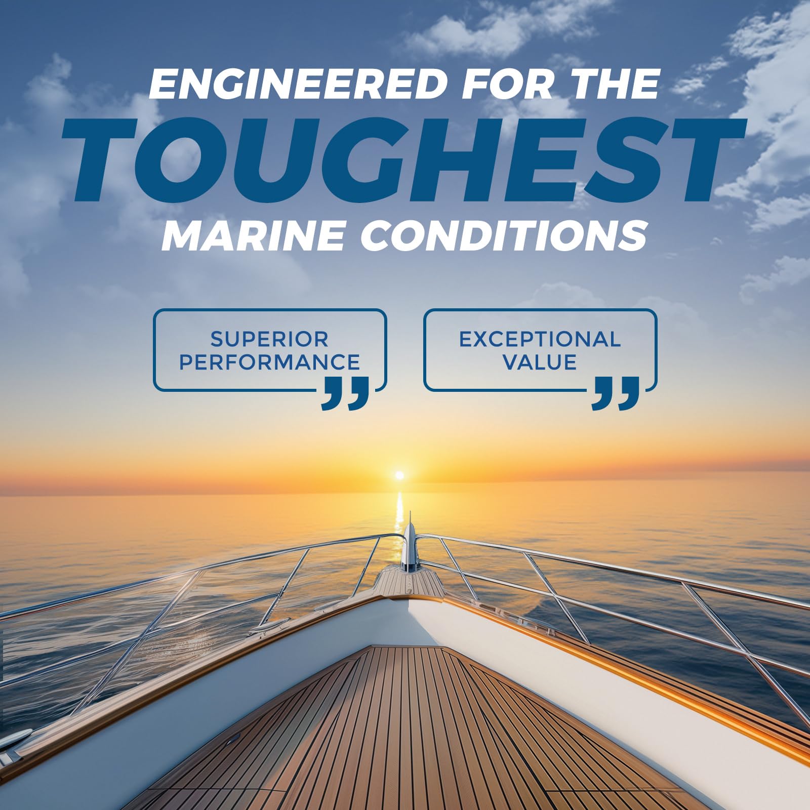Potable water safe marine sealant text