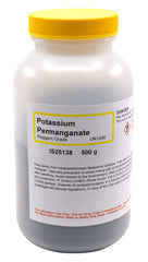 Potassium permanganate reagent grade 500g for lab use
