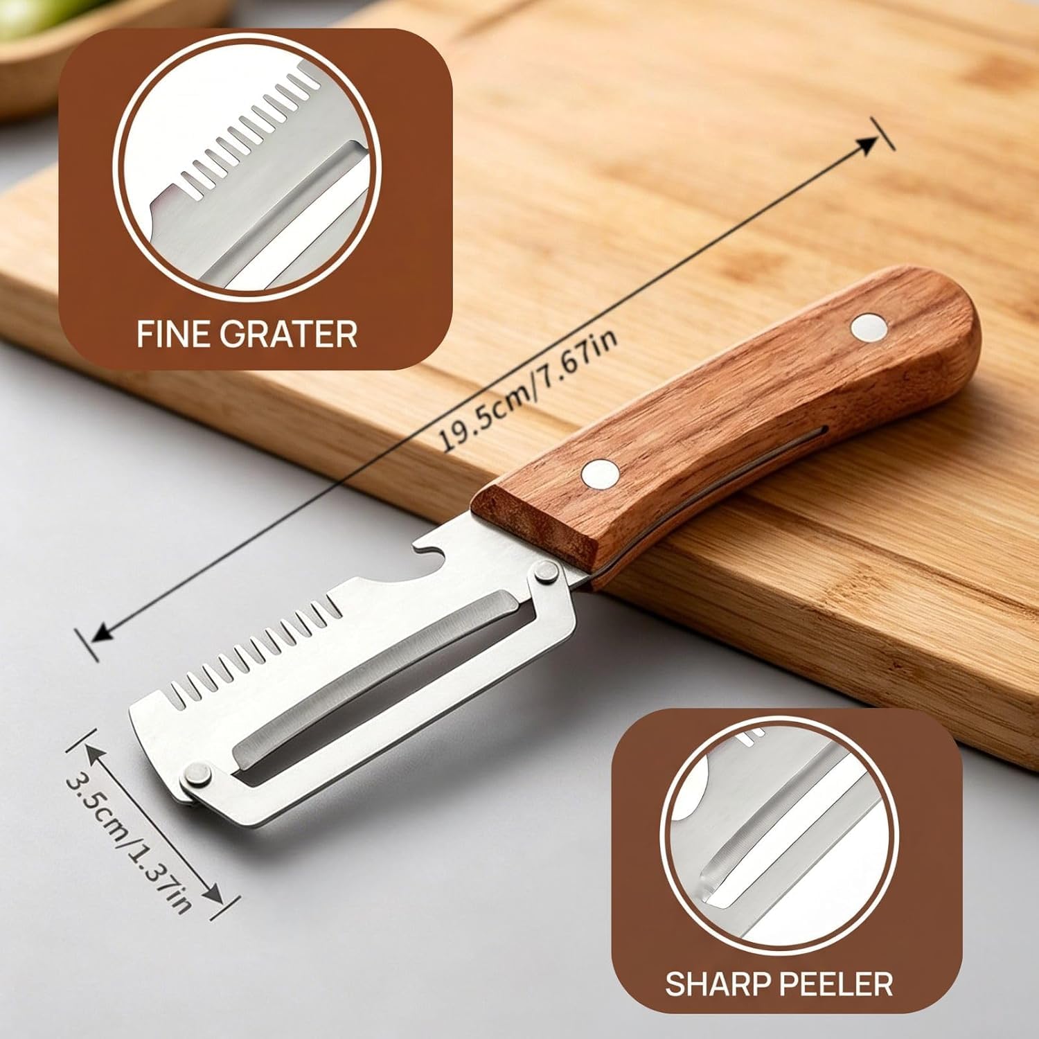 Potato and carrot peeler 6.5 inch handheld