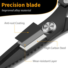 3mm thick Japanese style blades stainless steel close up