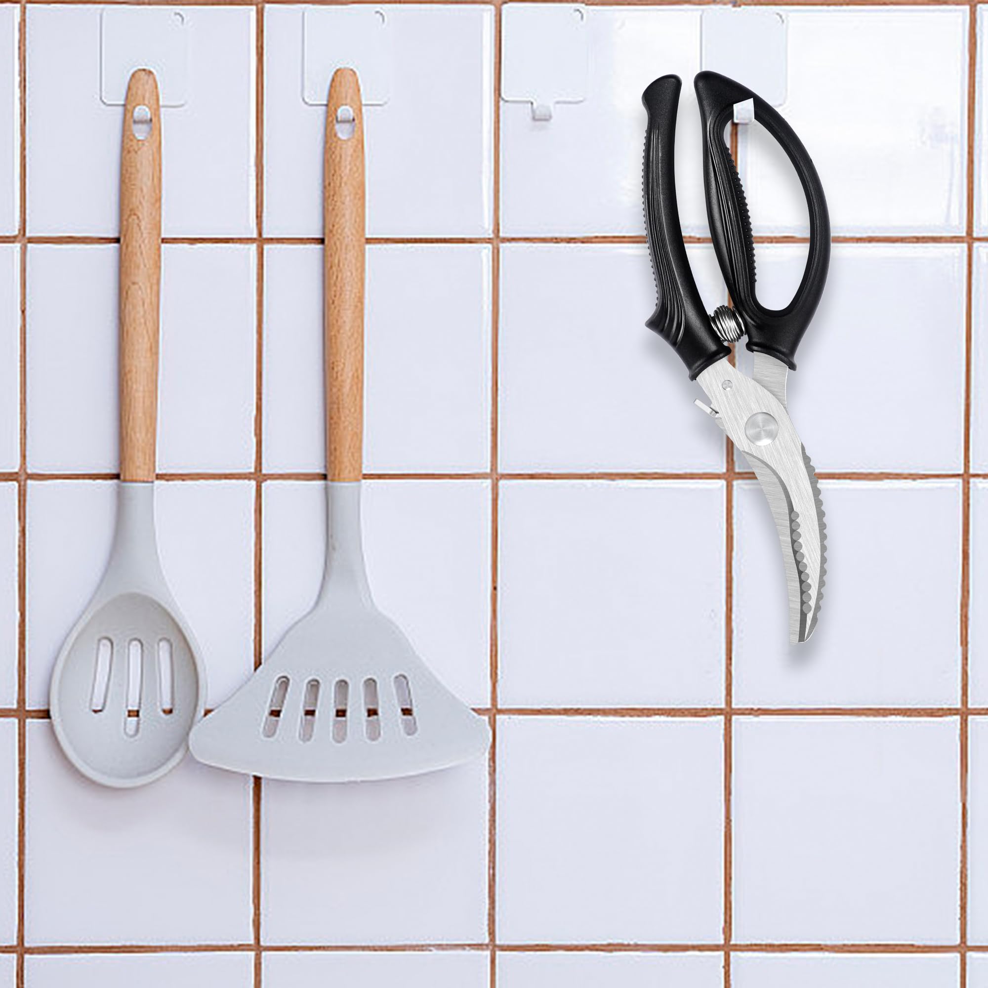 Mr. Pen kitchen scissors style design on poultry shears