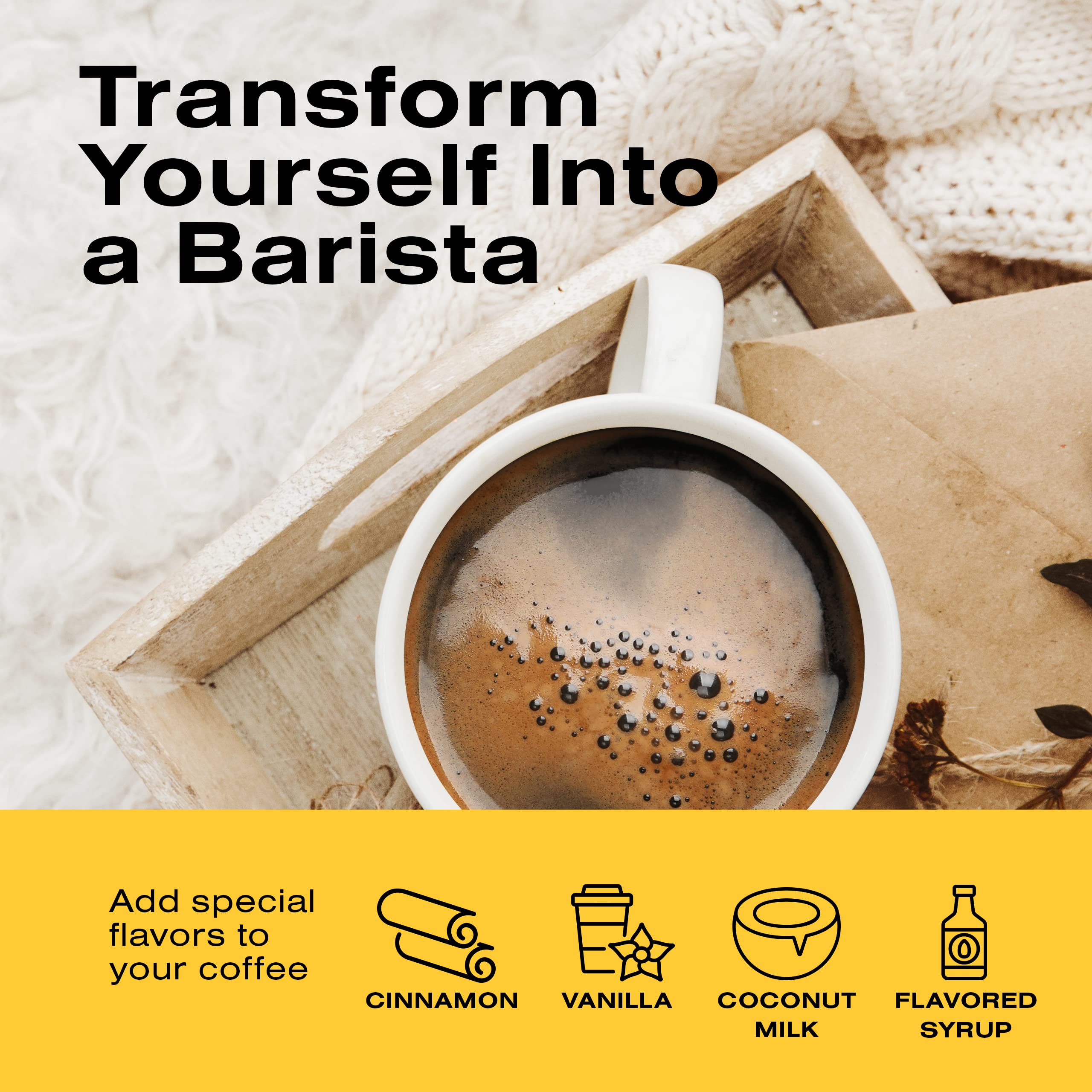 Pour over kettle for coffee Bean Envy gooseneck