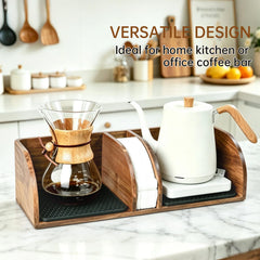 Pour over maker stand acacia image 4