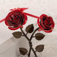 Powder coated glossy iron rose finish