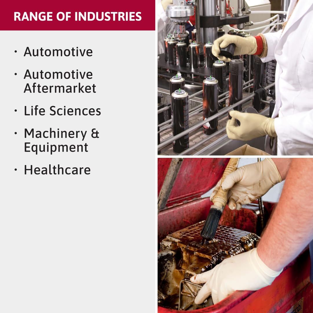 Powder free latex gloves MF-300 product box