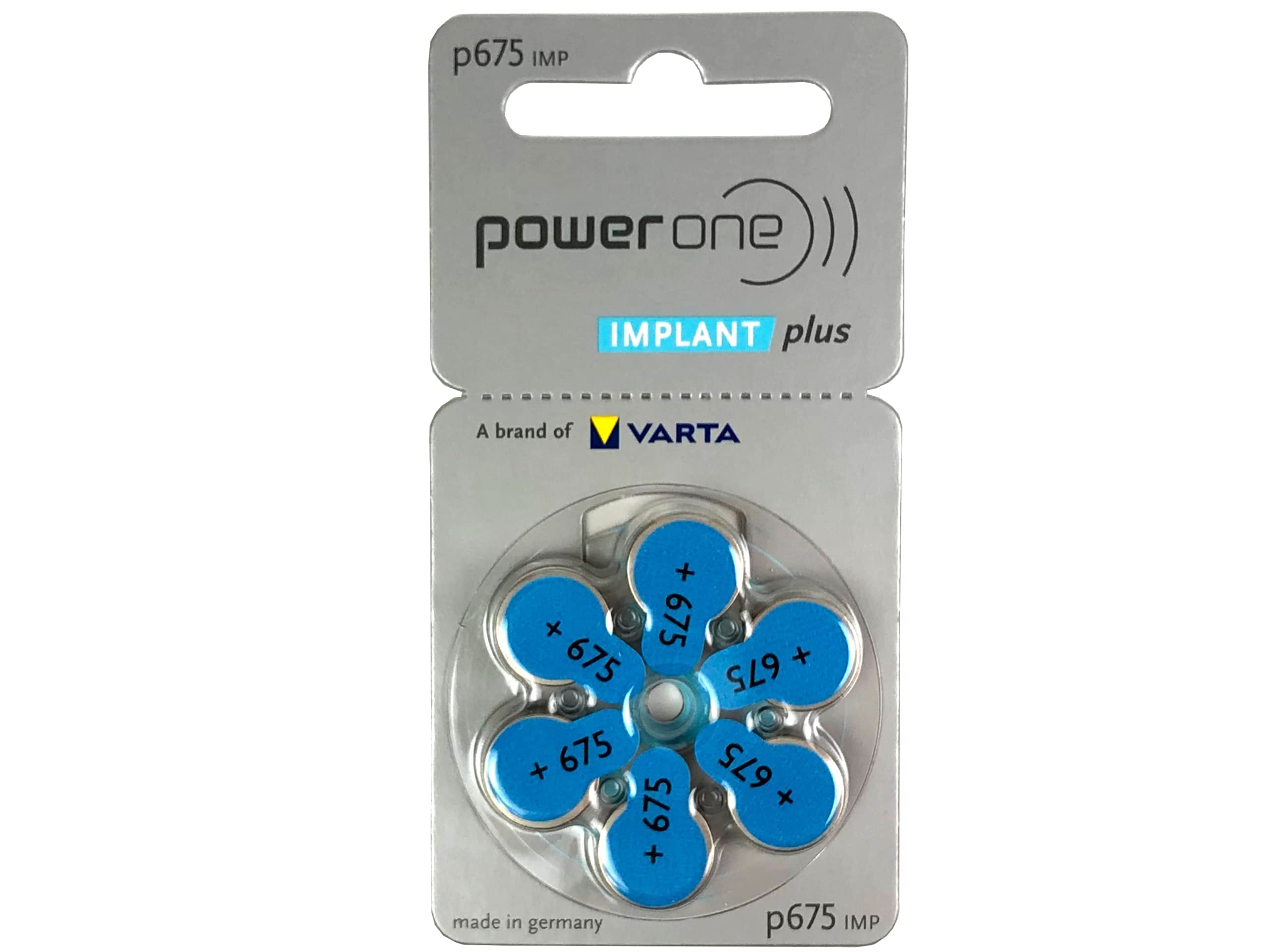Power One Cochlear Implant Batteries designed for Cochlear Implants