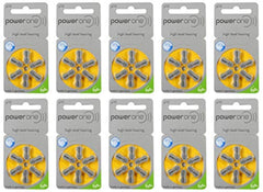 Power One hearing aid battery size 10 product packaging