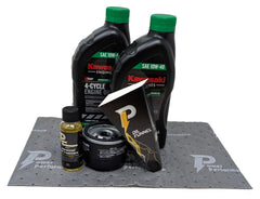 Power Performance 10W-40 Oil Change Kit Kawasaki 49065-0721 component