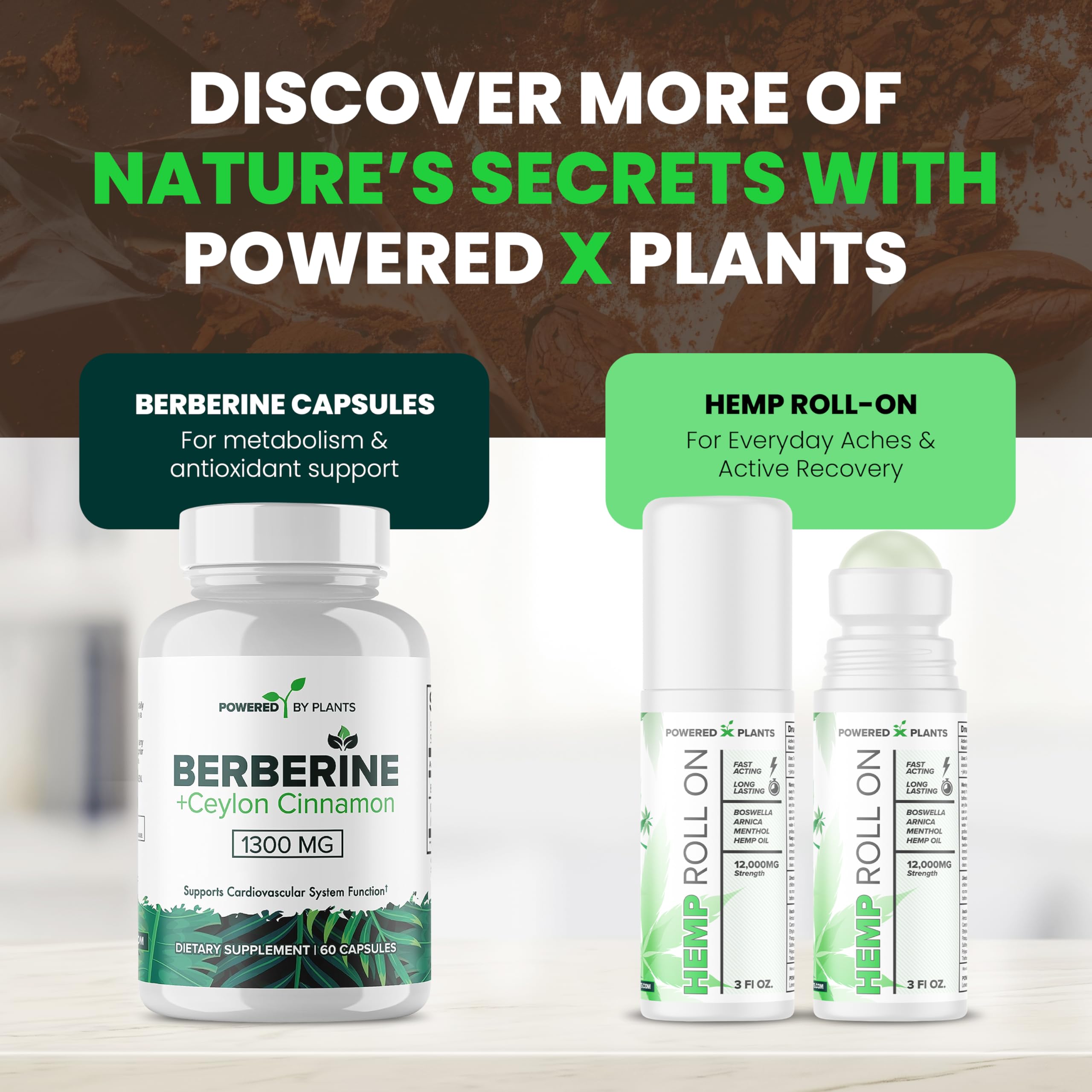 Powered X Plants Cocoa flavanol wellness lifestyle photo