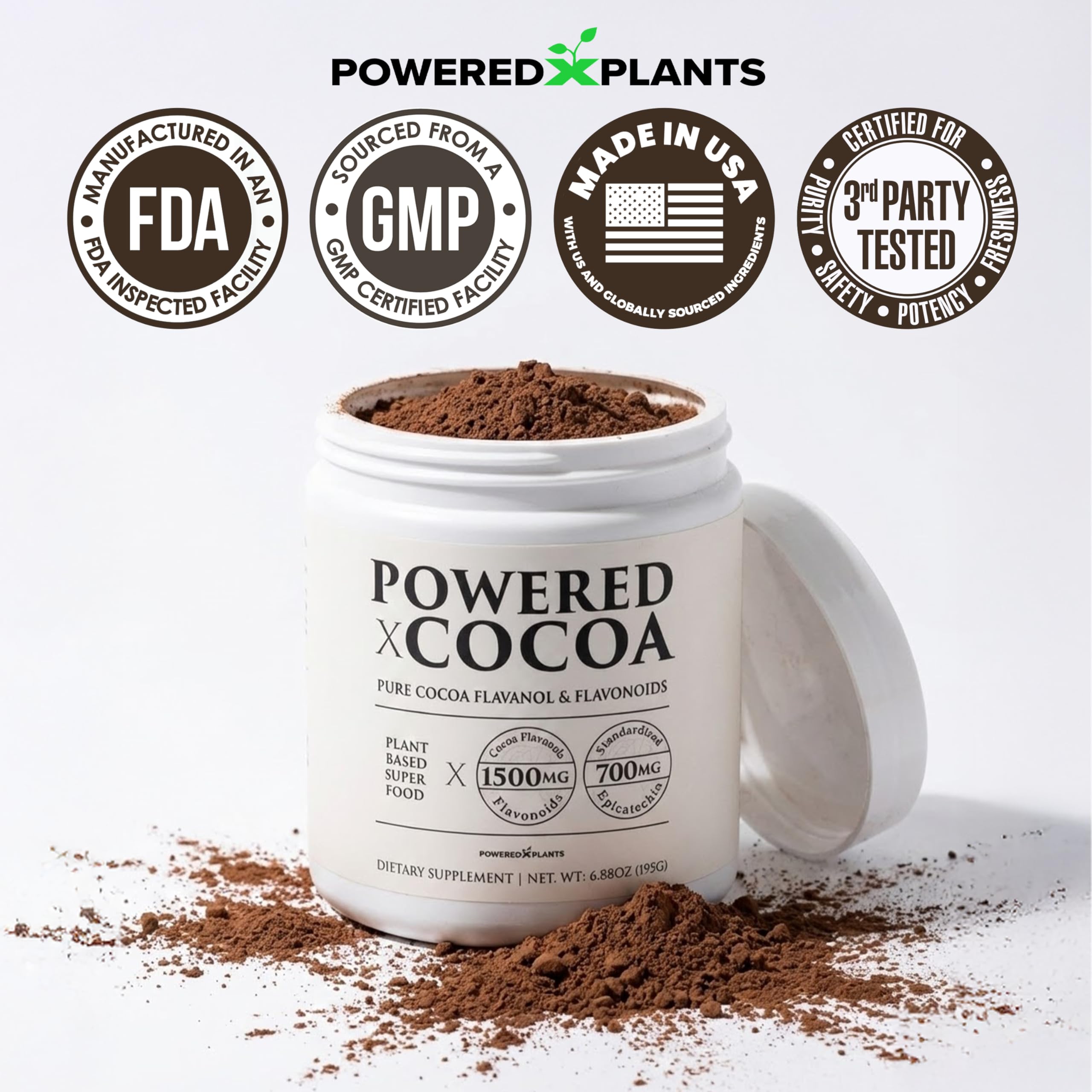 Powered X Plants Made in USA manufacturing facility