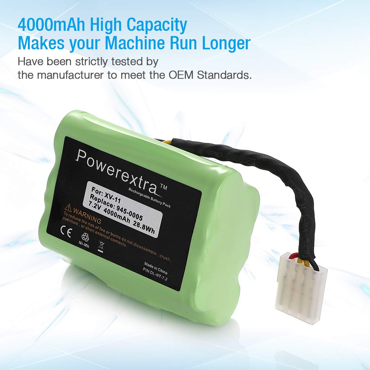 Powerextra Neato XV-12 replacement battery