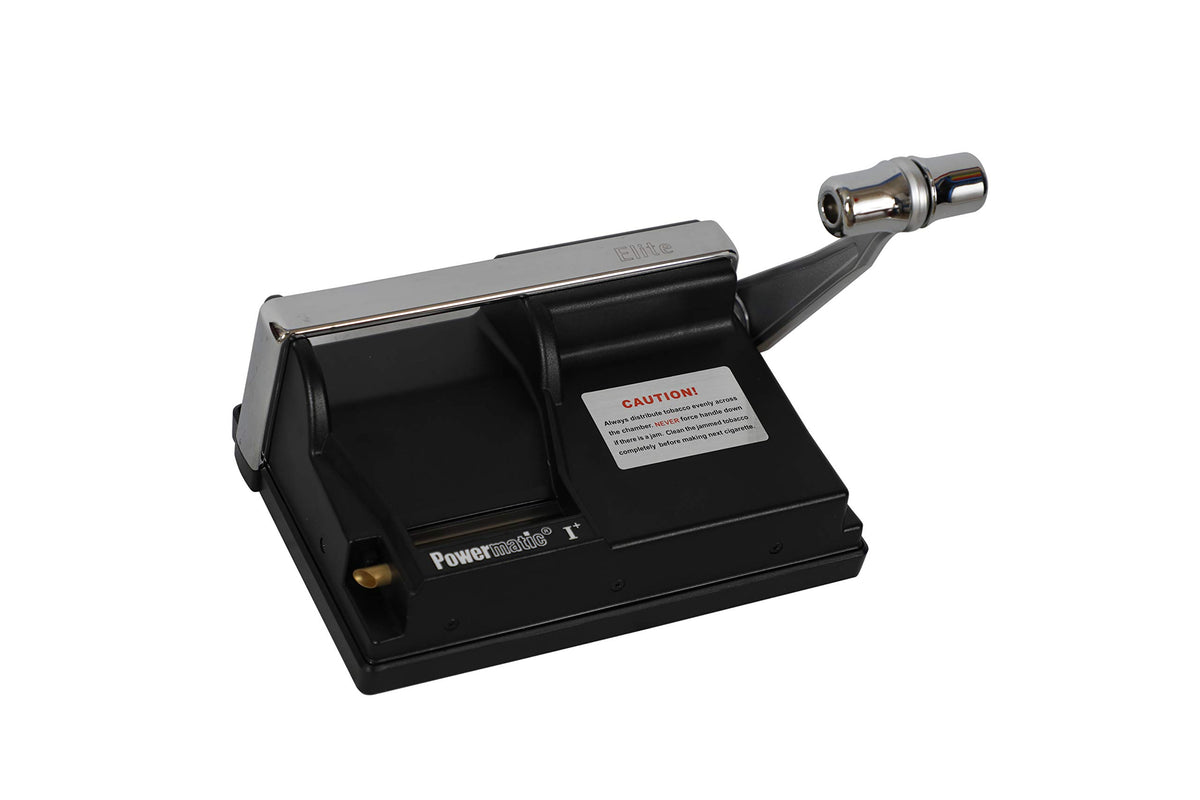Powermatic I Elite cigarette maker with accessories Black Metallic