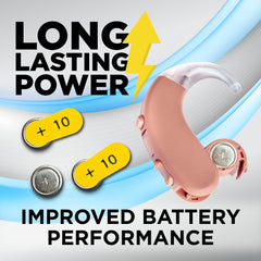 Zinc air technology Powermax size 10 batteries
