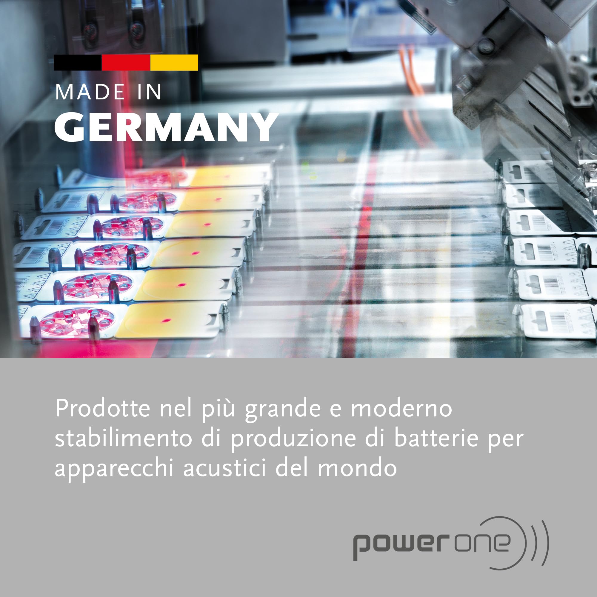 Powerone 675 size hearing aid battery Germany