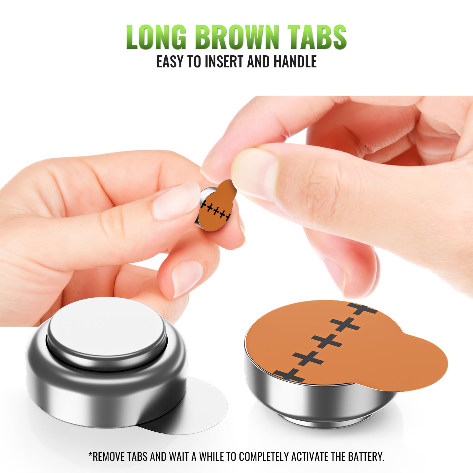 POWEROWL 312A zinc air hearing aid batteries