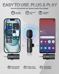 Universal receiver component for PQRQP wireless mic