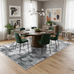 Prabia soft shaggy rug for bedroom