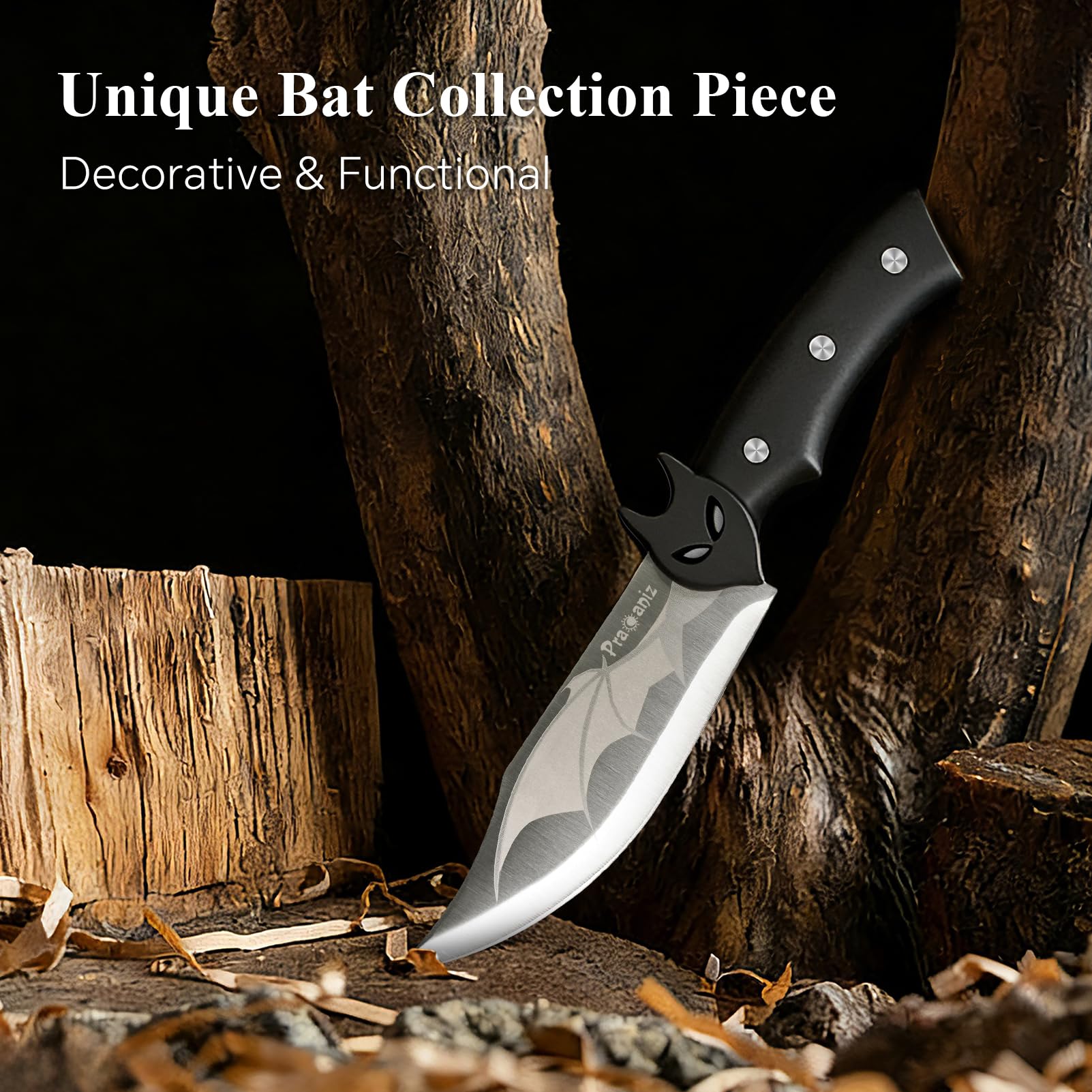 Bat design kitchen knife gift idea