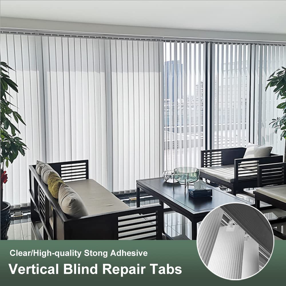 Universal compatibility repair tab for vinyl and fabric blinds