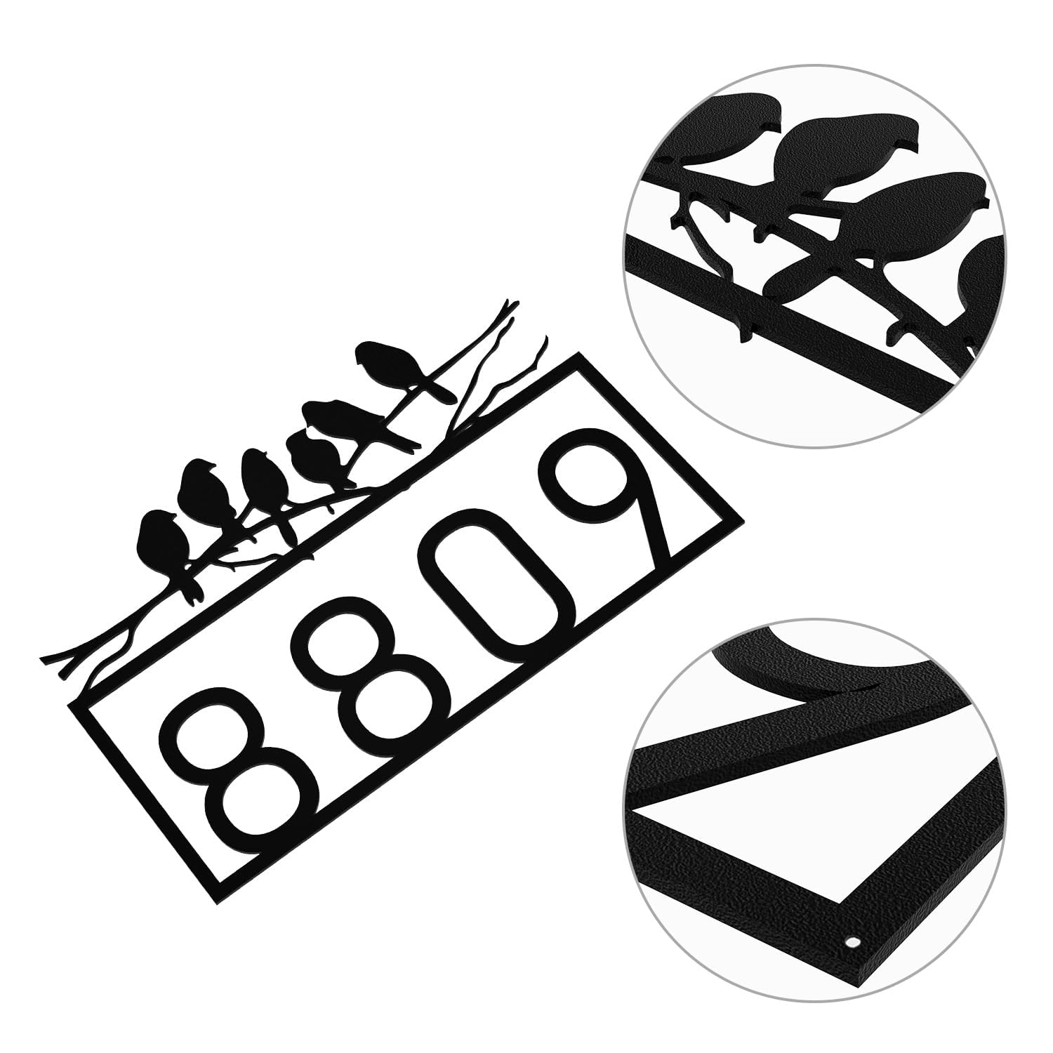 Compact width designed for consistent number alignment