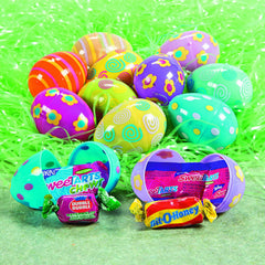 Durable 2.25 inch Easter eggs with vibrant prints