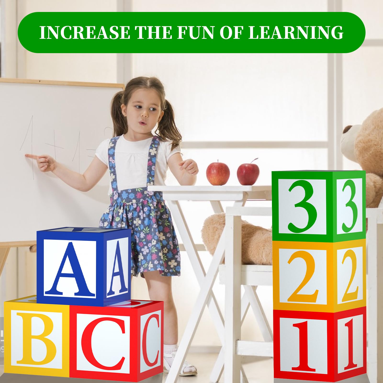 6 piece box set used as party decor for school events