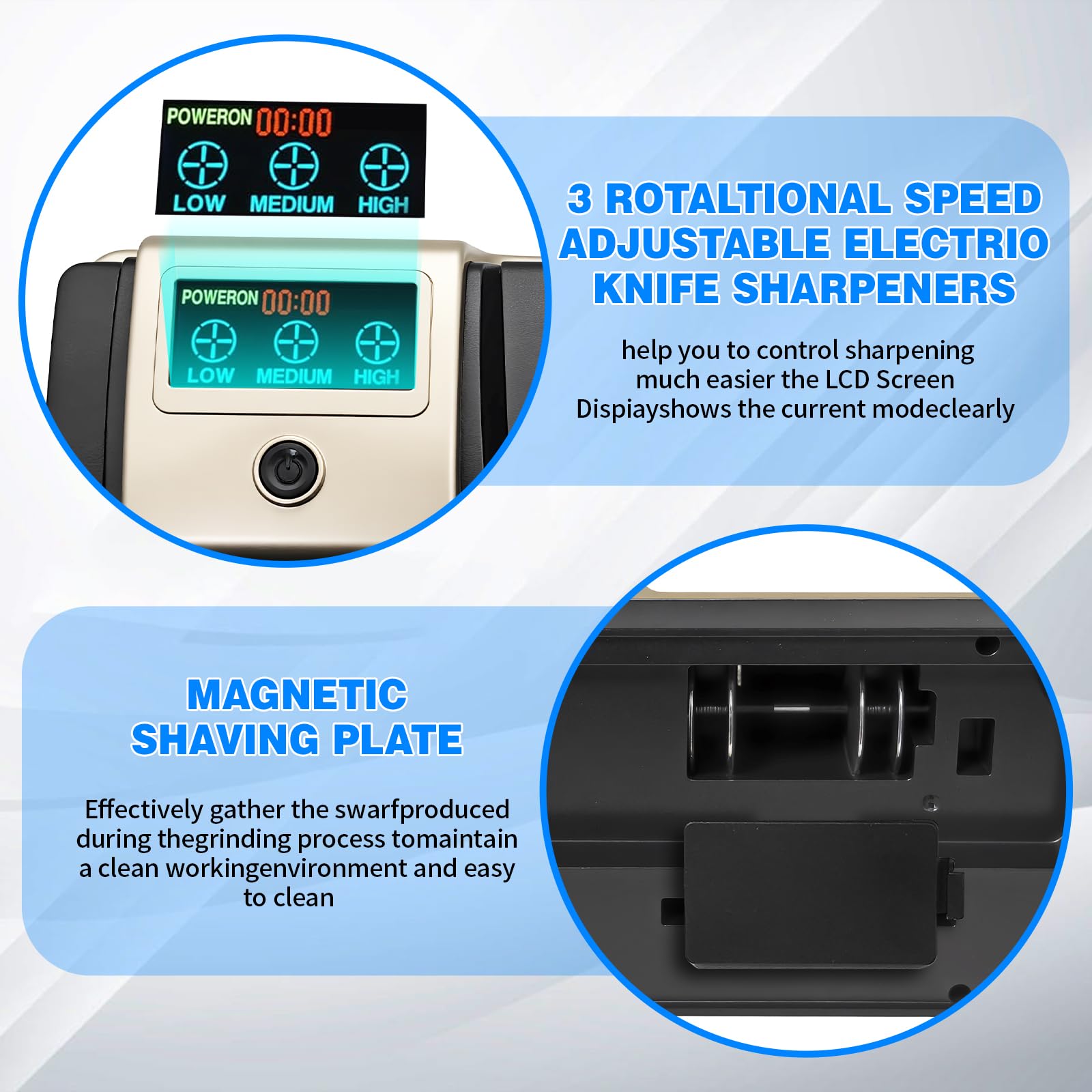 Precision angle-guided sharpening with 32.5 degree slot