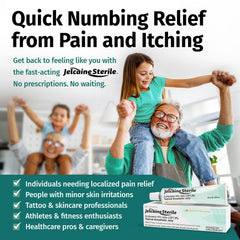 Adults and children 2 years and older use Jelcaine lidocaine gel