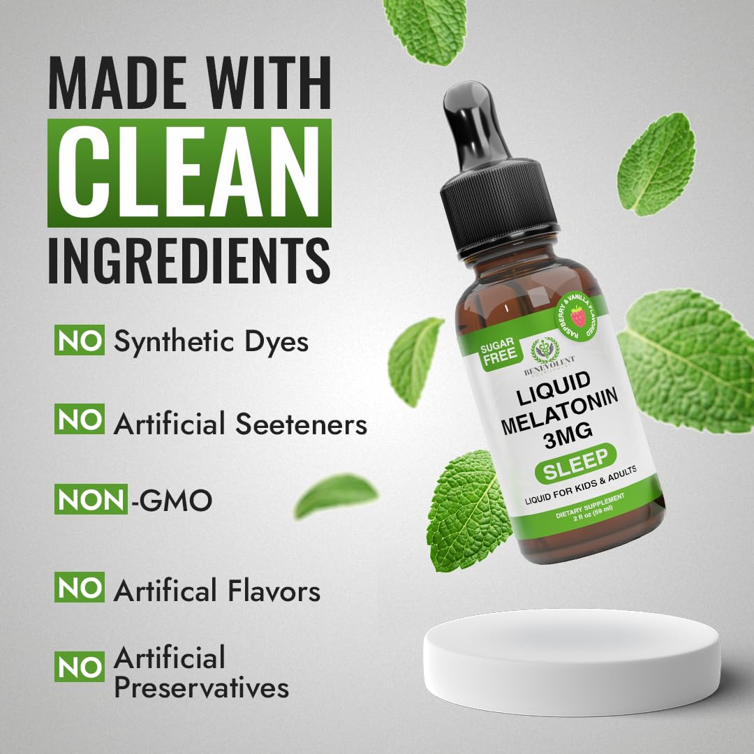 no synthetic dyes sweeteners or preservatives melatonin