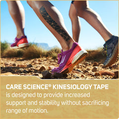 Precut strips 2x10 inches from Care Science kinesiology tape