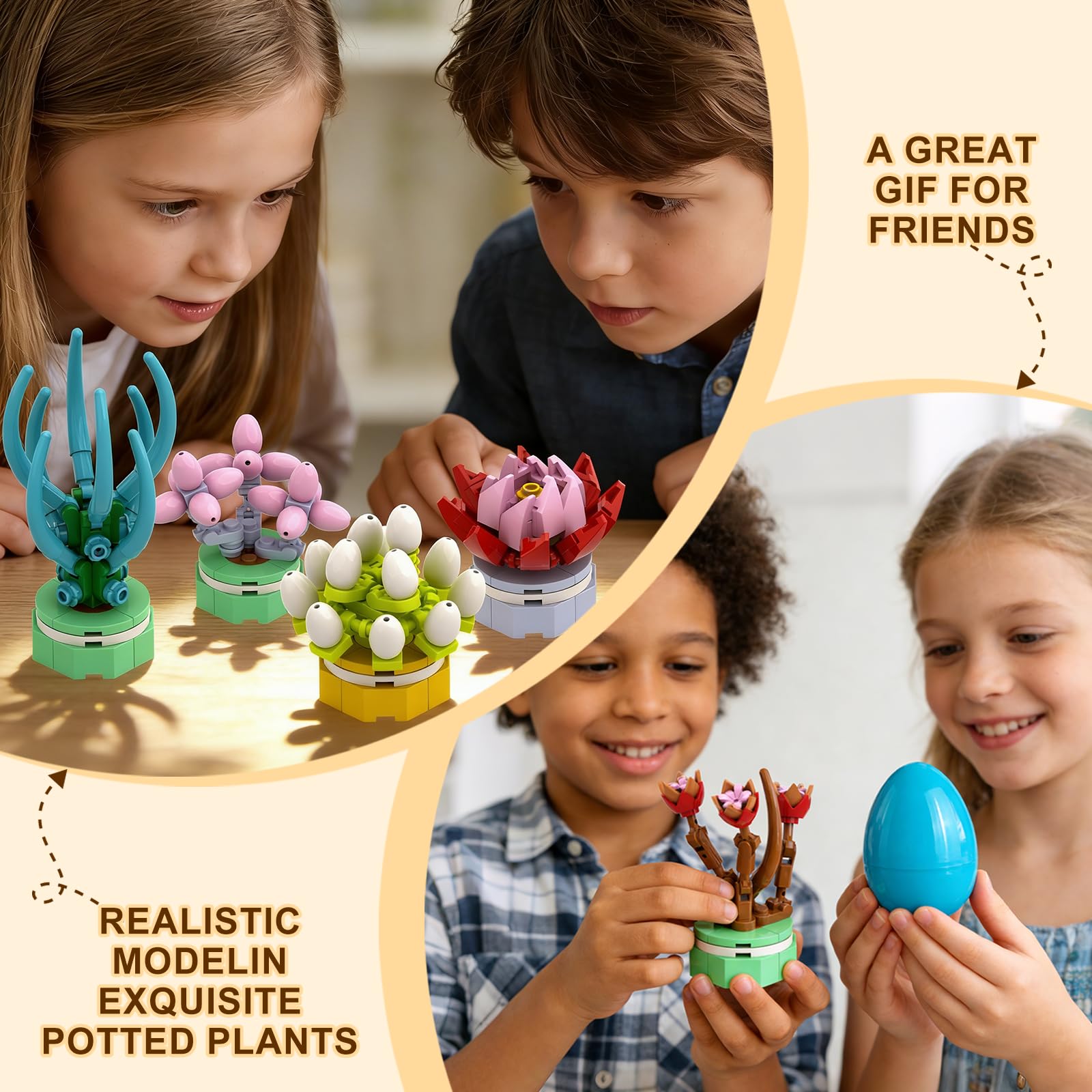 12 spring-inspired bouquet designs on Easter eggs