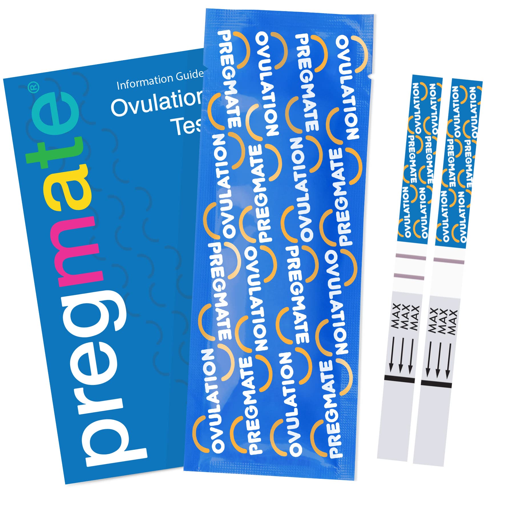 Pregmate ovulation and pregnancy test kit front view
