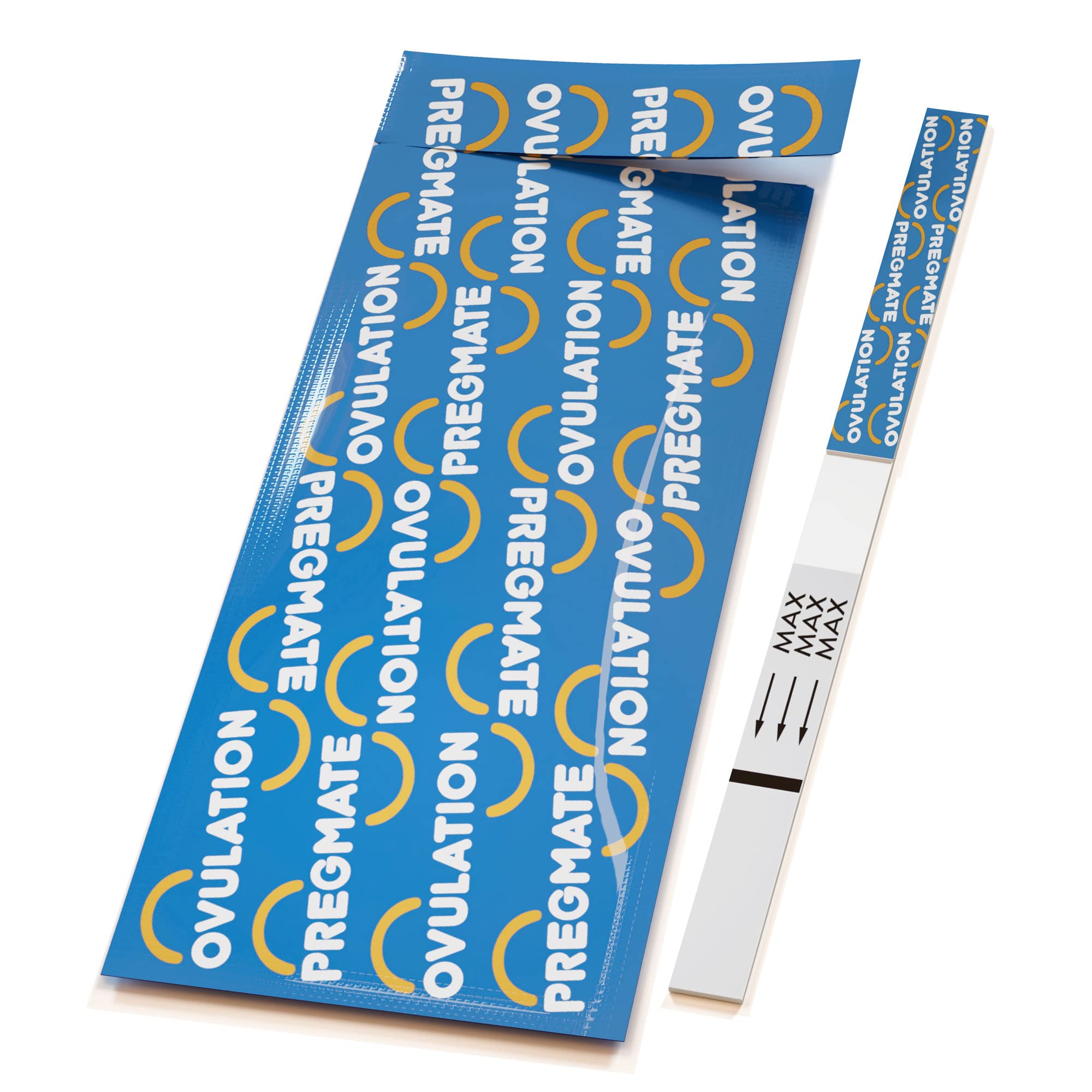 Pregmate ovulation strips close up