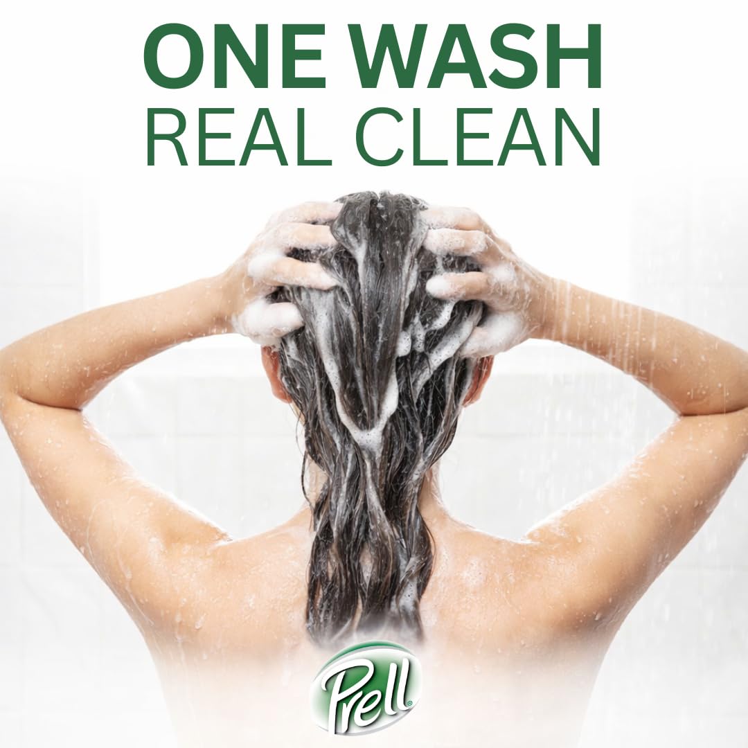 Prell Original Green Shampoo daily safe for most hair types