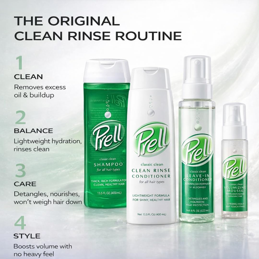 Prell Original Green Shampoo original green formula