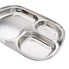 Premium Korean 304 stainless steel divided plate for kids
