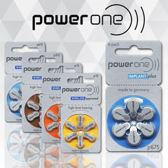 Cochlear Corporation recommended brand for CI batteries Power One