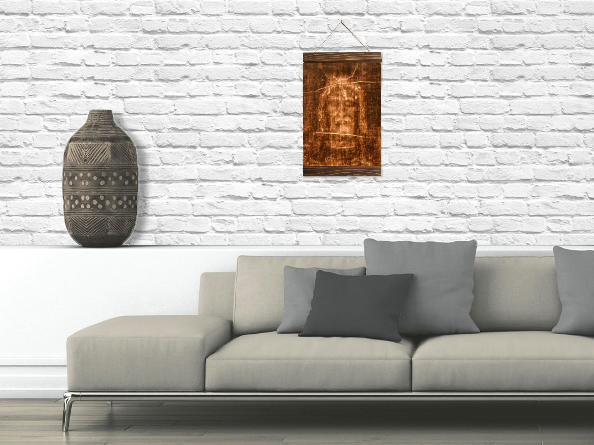 Premium canvas and wood frame art print