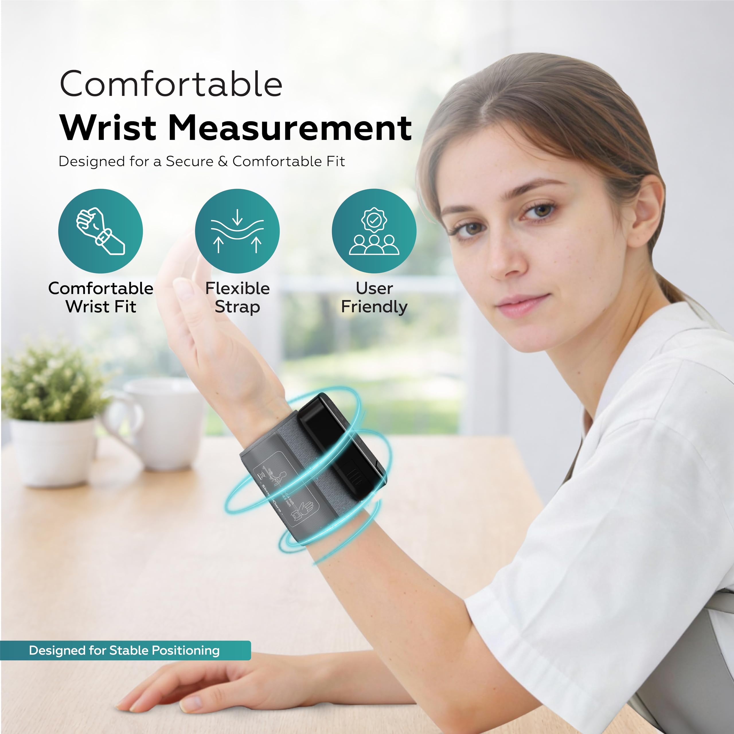 Complete home BP monitor kit includes manual and case