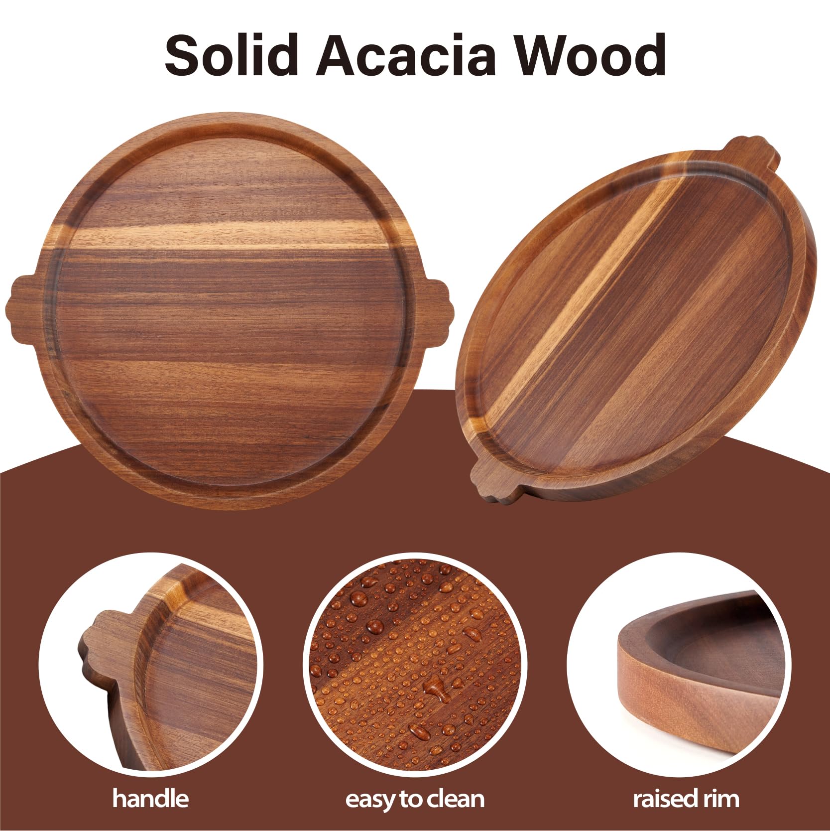 Premium gift packaging for wooden serving platter
