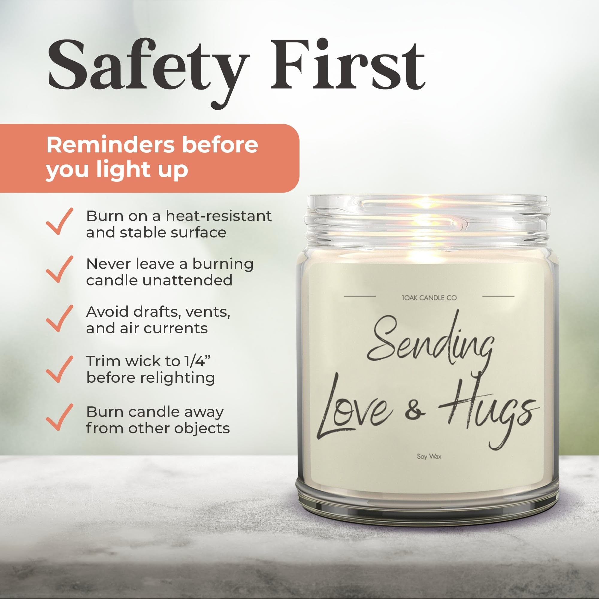 1OAK candle satisfaction guarantee and support