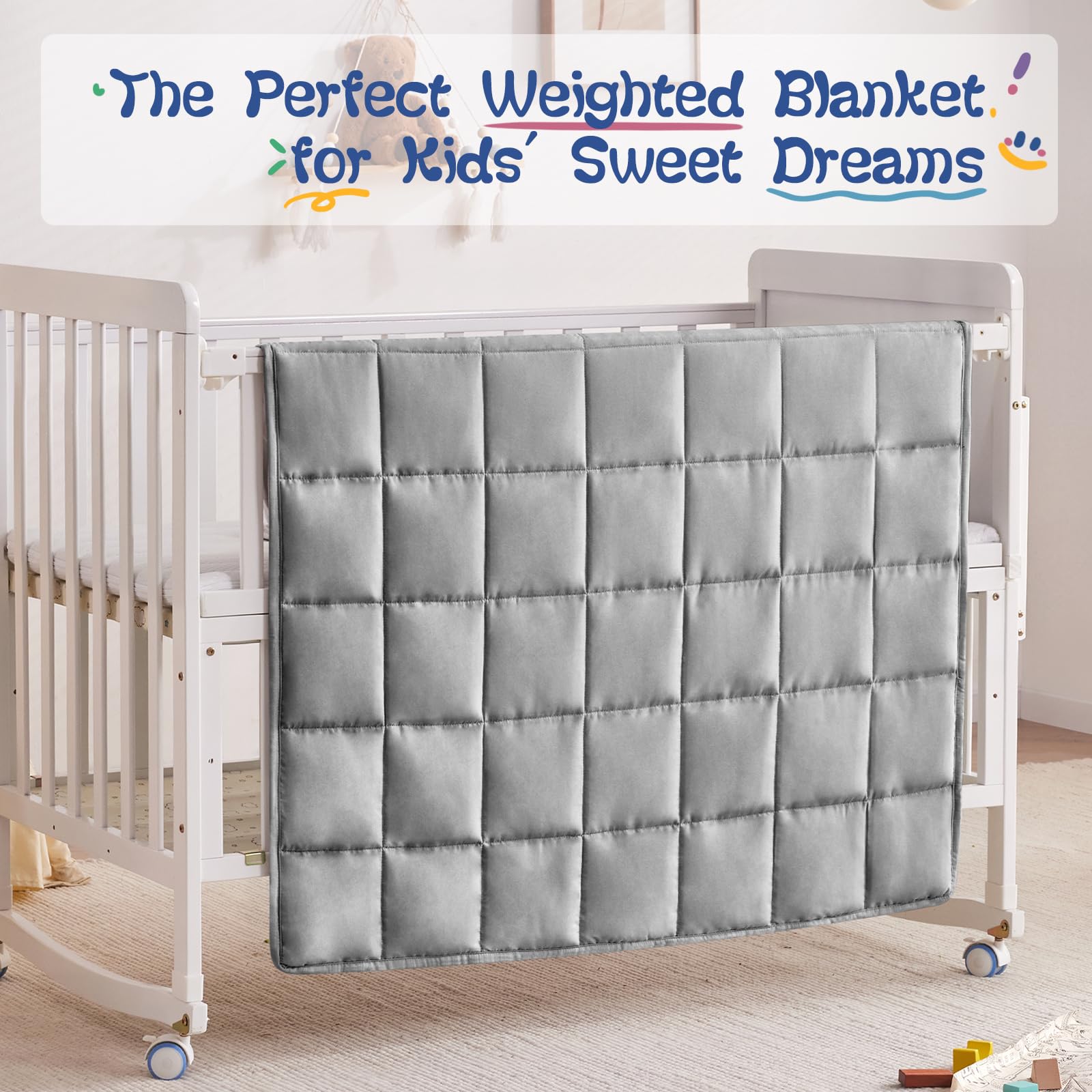 Machine washable heavy blanket for kids Anfie