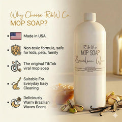 Non-toxic Pet Safe Mop Soap Brazilian Waves