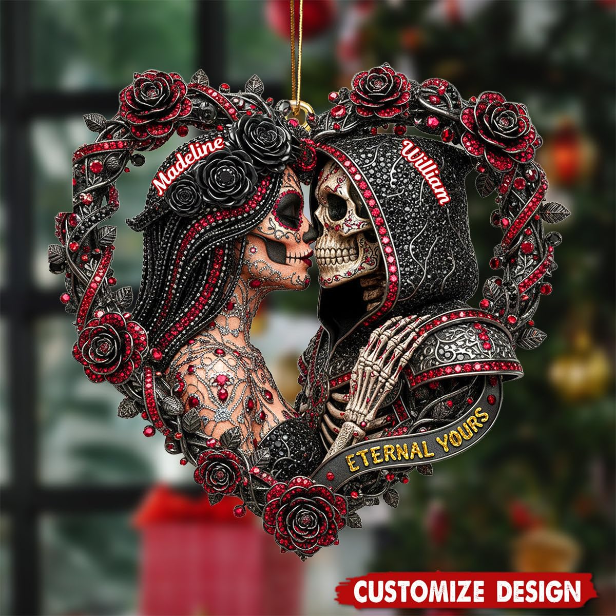 0.12 inch thick one sided wooden ornament