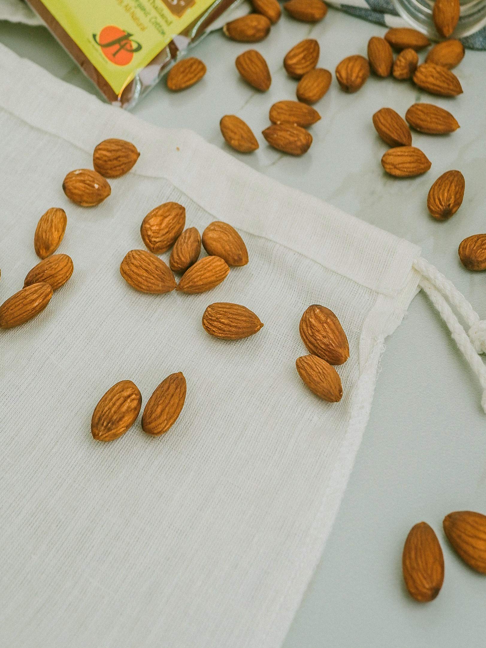 GOTS certified hemp nut milk bag product detail